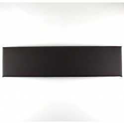 panel de pared de cuero imitación teja pan-sim-15x60-marr