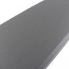 painéis de couro sintético couro parede pan-sim-15x60-gri