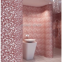 chuveiro chão de mosaico e paredes mvep-prado