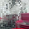 mosaico in inox cucina e bagno Fusion