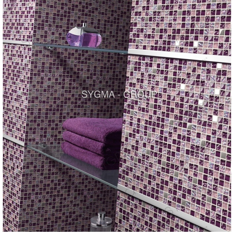 mosaico de cristal para ducha y baño mv-har-vio