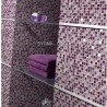 mosaico de vidro do chuveiro e casa de banho mv-har-vio