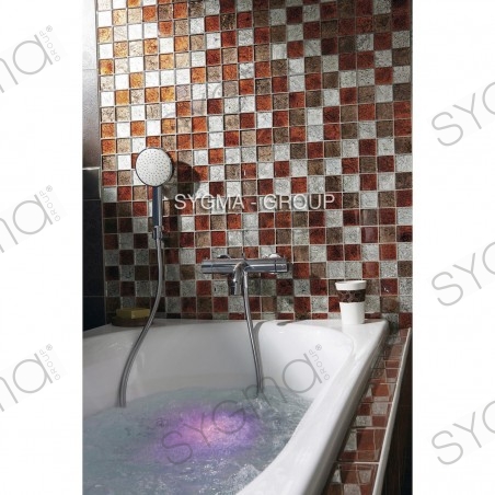 azulejos de la pared de cristal para la cocina y el baño mv-lux-rou