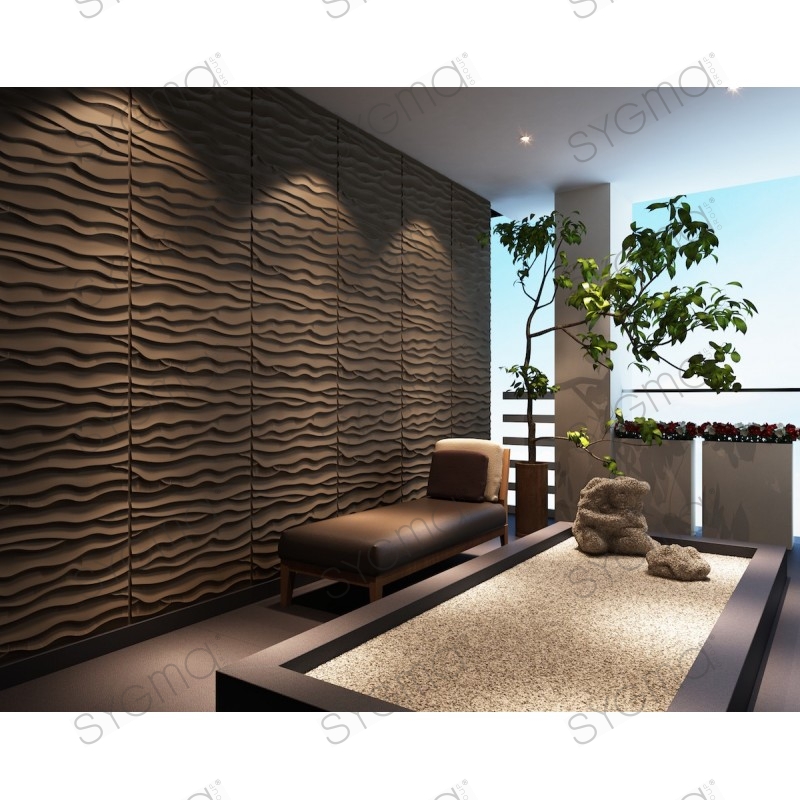Panel decorativo de pared - FRM CHI PAN - MATAHATI - de madera / 3D