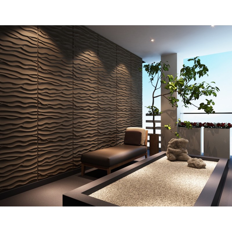 Panel de pared 3D Decoración 1m2 pan-3d-beach - sygma group