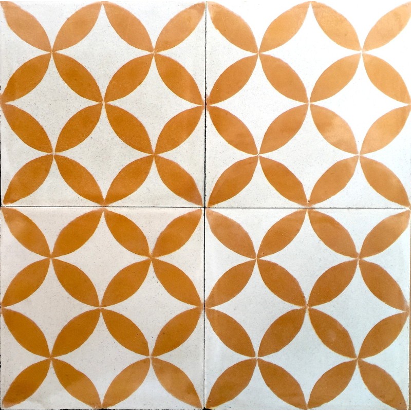 cement tiles for floor and wall sampa-orange