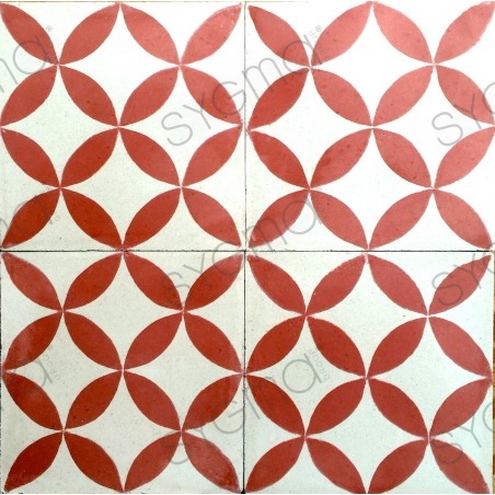 mosaico hidráulico para suelo y pared sampa-rouge
