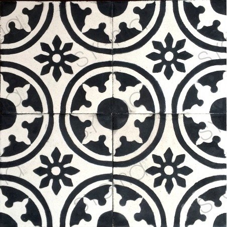 true tile cement for bathroom and kitchen 1sqm palma-noir