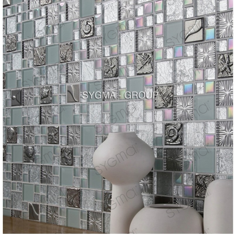 Mosaique pour mur de cuisine et mur salle de bain Lugano