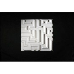 painel de parede decoração 1m2 pan-3d-maze