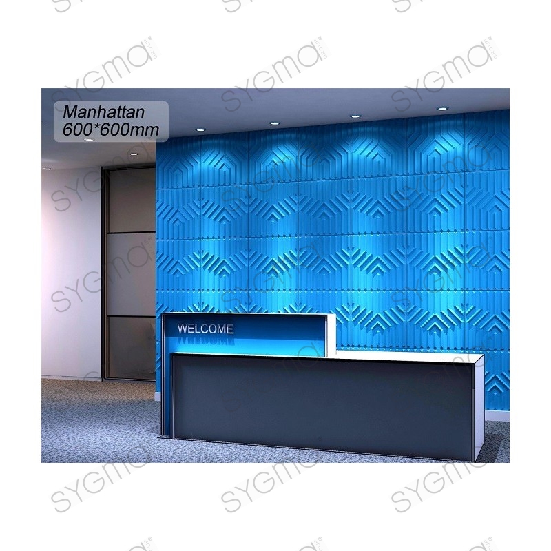 Panel de pared 3D Decoración 1m2 pan-3d-manhattan