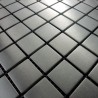 muestra mosaico acero para suelo de ducha modelo regular 30
