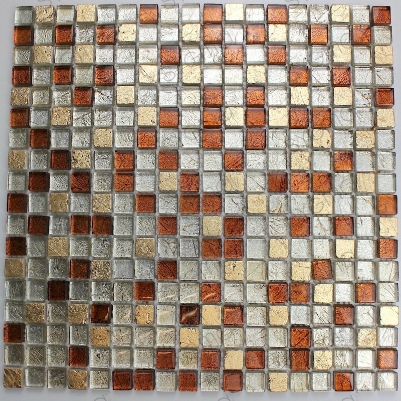 Mozaiek van glas en steen Otika
