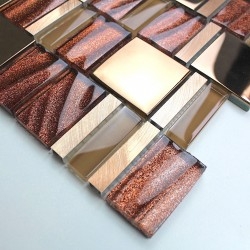 azulejos de mosaico cocina y baño mv-glit