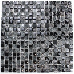 baldosas de mosaico de vidrio y piedra Osana