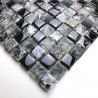 mosaico de vidro e pedra para o banheiro Osana