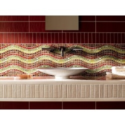 Fliesen Aufkantung Küche Badezimmerwand mp-shona