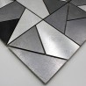 mosaic steel tiled metal for kitchen wall and bathroom in-sierra