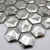 mosaic steel tiled metal for kitchen wall and bathroom Kami
