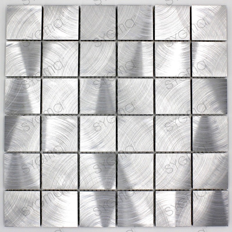 Fondale mosaico cucina alluminio ma-alu48