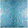 mosaic floor and wall glass sample model mv-rainbowazur