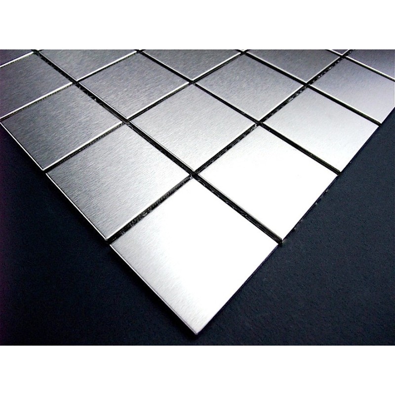 stainless steel tiles kitchen backsplash mi-reg48