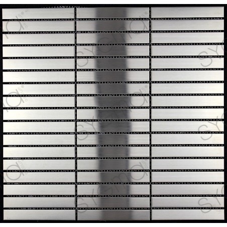 stainless steel mosaic tile Lignus 100