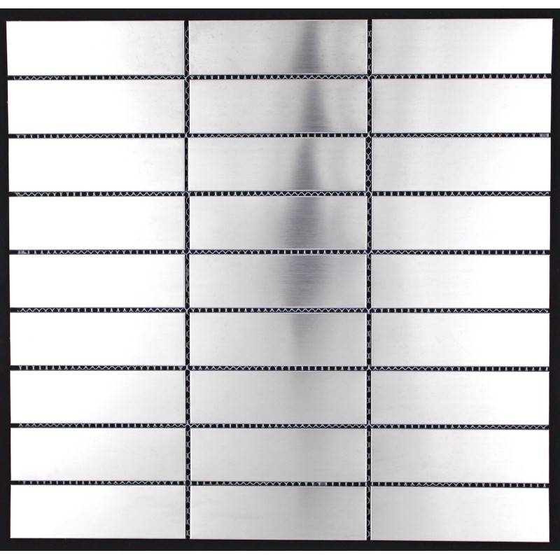 mosaico azulejo de acero inoxidable mi-rec-98