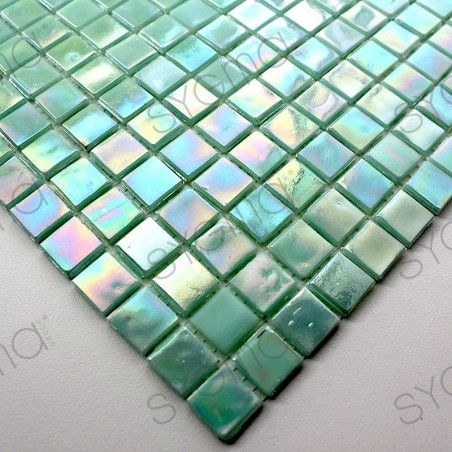 Probe Mosaik Glaspaste Boden und Wand mv-rainbow-vert