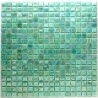 muestra suelo y pared mosaico azulejo de vidrio mv-rainbow-vert