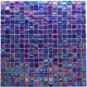 amostra de mosaico de vidro colar piso e parede mv-rainbow-petrol