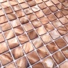 Fliesen und Mosaik in Perlmutt für Bad und Dusche odyssee-marron