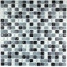 amostra mosaico de vidro banheiro e chuveiro em mosaico opus-noir