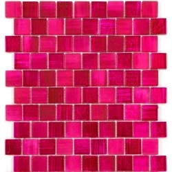 glass tile wall and floor mosaic mv-drio-rose