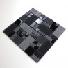 Black Mosaic bathroom and kitchen tiles mvp-shadow