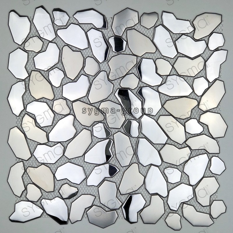 WB76-02041 Matte Glasmosaik Brick grau schwarz Wand Küche Pool Dusche Art 