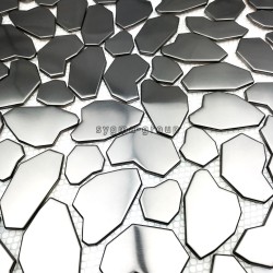 tessere di mosaico in acciaio inox Pavimento e parete doccia e bagno KOLTON