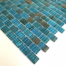 piastrelle del bagno mosaico blu per pareti e pavimenti pdv-kameko