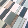 Azulejo blanco piso y pared de malla mosaico baño mvp-icing