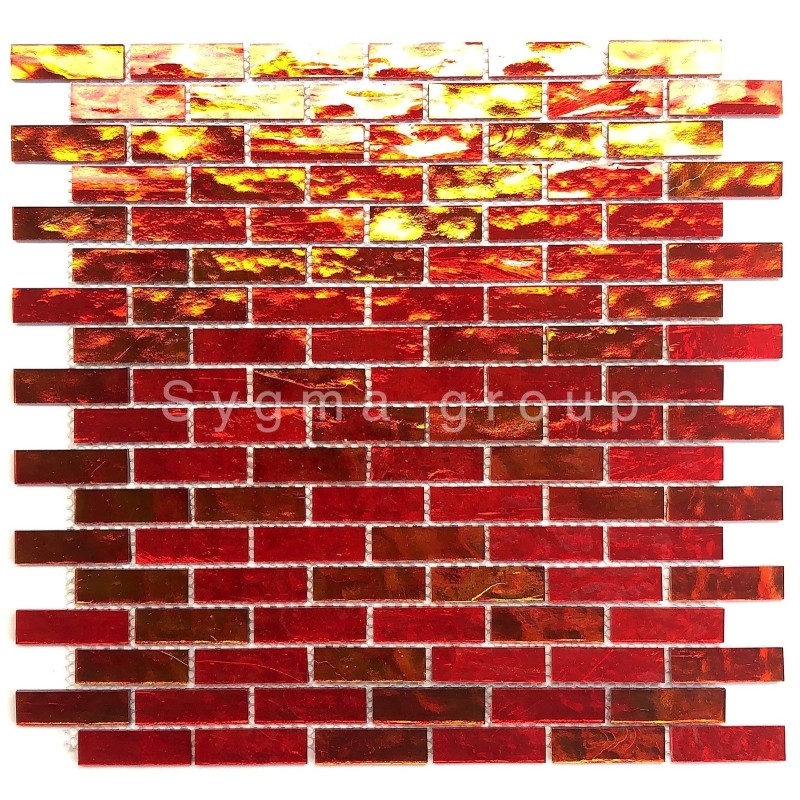 banheiro em mosaico ladrilho para cozinha modelo LUMINOSA ORANGE