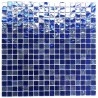 mosaico de vidro do chuveiro e casa de banho mv-glo-ble