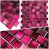 mosaic and tile samples for bathroom and kitchen wall drio violet