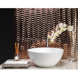 Mosaikstahl gefliestes Metall für Küchenwand und Badezimmer Vernet