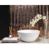 acciaio in mosaico metallo piastrellato per la cucina e il bagno Vernet