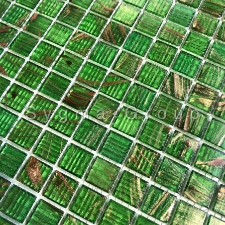 mosaico di vetro per il bagno e la doccia Speculo Vert