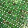 Glass mosaic for shower floor and wall in bathroom and kitchen Plaza Vert