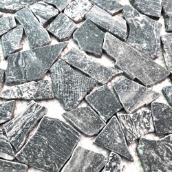 Mosaique en marbre carrelage sol ou mur Oria Gris