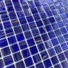 Glasmosaik für Duschboden und wand Bad und Küche Plaza Bleu Nuit
