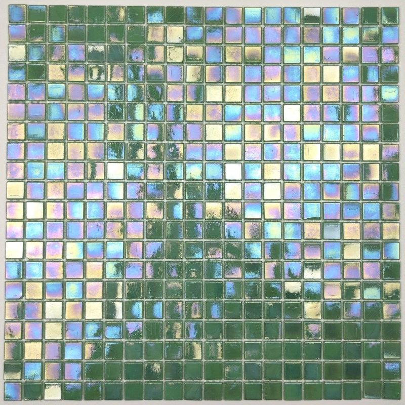 mosaico di vetro per pavimenti e rivestimenti Imperial Vert