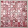 Mosaicos de madrepérola Nacarat Rouge